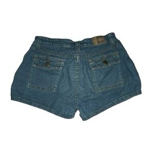 Vintage 90s LEI Shorts Short Cargo egirl Retro Stretchy Utility Denim  y2k VTG